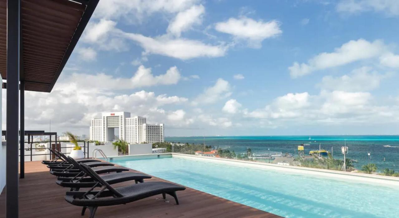 Elegant Apartment Well Located In The Hotel Zone Of Cancun Dış mekan fotoğraf